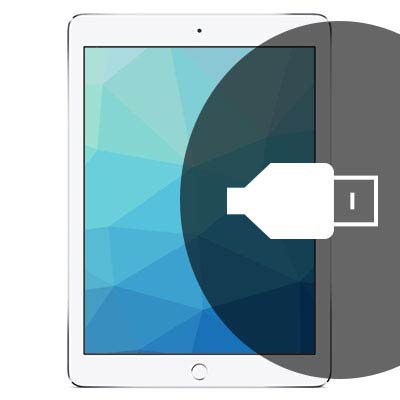 Apple iPad Air 2 Charge Port Repair - Black - Main Image