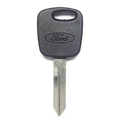 Replacement Transponder Chip Key for Ford Vehicles - Main Image