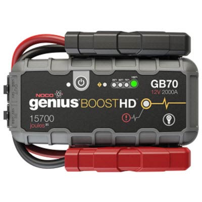 NOCO GB70 Genius Boost HD 12V 2000A LITHIUM JUMP STARTER