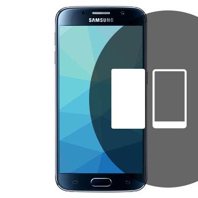 Samsung Galaxy S6 Back Glass Repair - Black