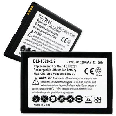 ZTE Avid 916, Grand S II, ZMax 2, and V5 Max 3200mAh Replacement Battery - Cell Phone Batteries