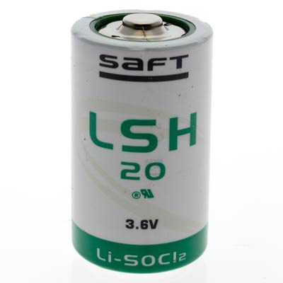 Saft 3.6V D, LR20 Lithium Battery
