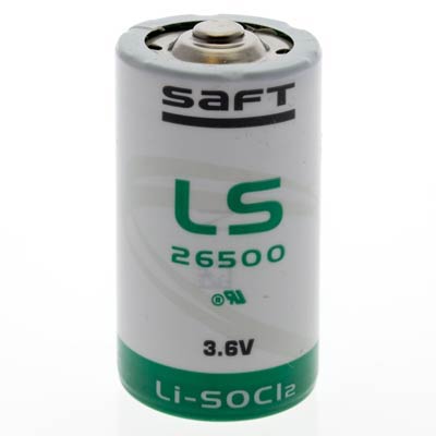 Saft 3.6V C, LR14 Lithium Battery - Main Image