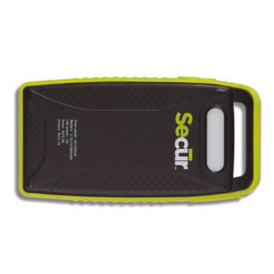 Secur 10,000mAh Solar Assisted Portable Charger with Built-In Solar Panel