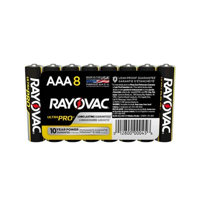 Rayovac UltraPro AAA Alkaline Battery