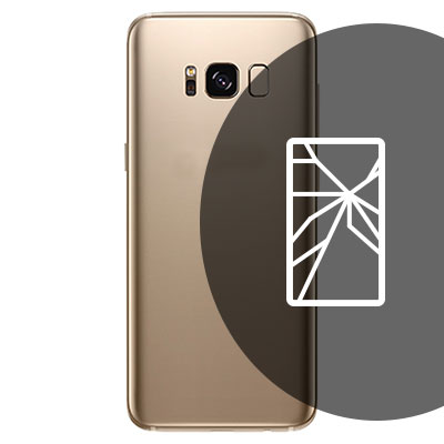 Samsung Galaxy S8 Back Glass Repair - Gold