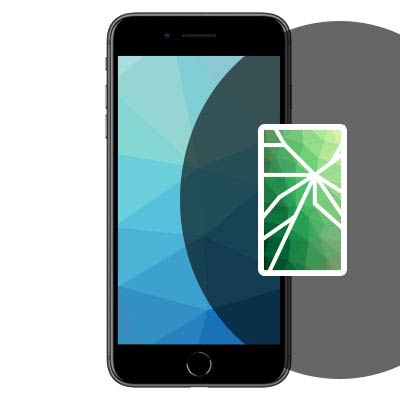 Apple iPhone 8 Plus Screen Repair Black - Main Image