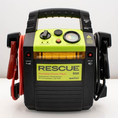 12V 900 Amp Rescue Booster Pack with Air Compressor