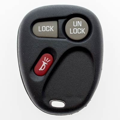 Three Button Key Fob Replacement Remote for GMC and Chevrolet Vehicles