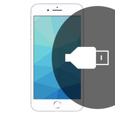 Apple iPhone 8 Plus Charge Port Repair - Silver - Main Image