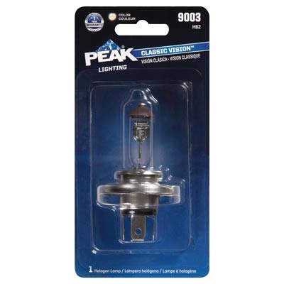 Peak 9003 55W/65W Power Vision Automotive Bulb - 1 Pack - Main Image