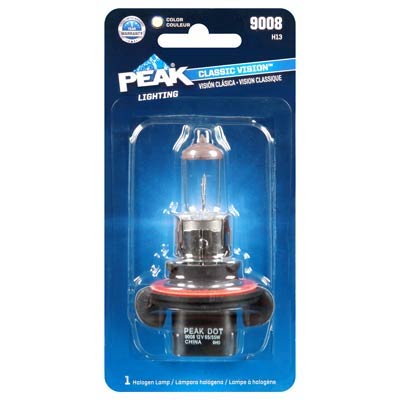 Peak 9008 (H13) Halogen Headlight Bulb