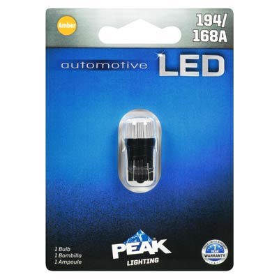 Peak 194/168A 1W Automotive Bulb - 1 Pack