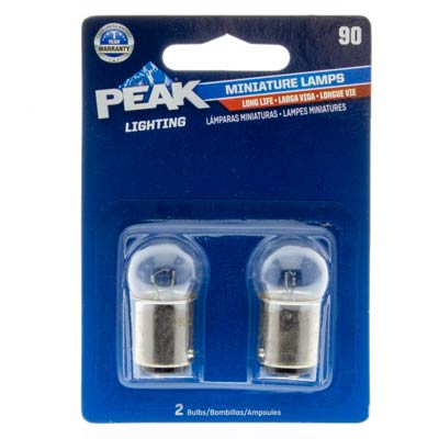 Peak 90 Miniature/Automotive Bulb - 2 Pack