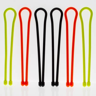 Nite Ize Assorted 18 Inch Gear Ties - 6 Pack