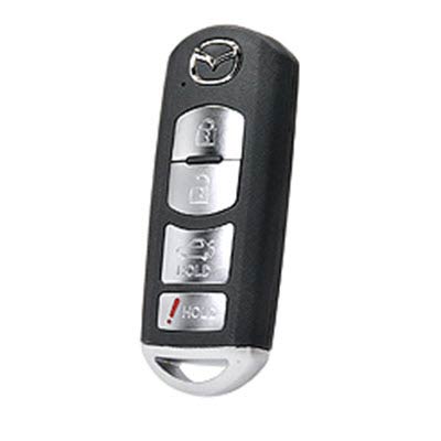 Four Button Key Fob Replacement Proximity Remote For Mazda Vehicles - Main Image