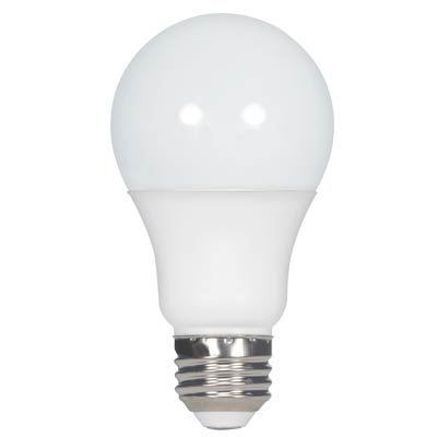 Satco 10W LED | Soft White | A19 Glass | E26 Base | California Compliant