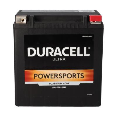 Duracell Ultra 30LA 12V 30Ah 400CCA AGM Powersport Battery - Main Image
