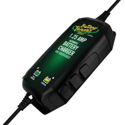 Battery Tender Plus 12V 1.25A Charger for ATV, Automotive, Motorcycle, and Watercraft Batteries
