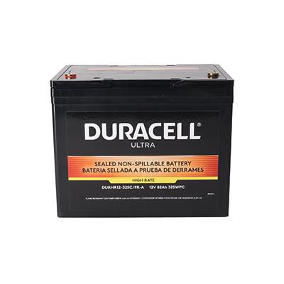 Duracell Ultra 12V 82AH AGM High Rate Sealed Lead Acid (SLA) Battery with M6, C Terminals