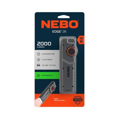 NEBO EDGE 2K Flashlight – 2000 Lumens