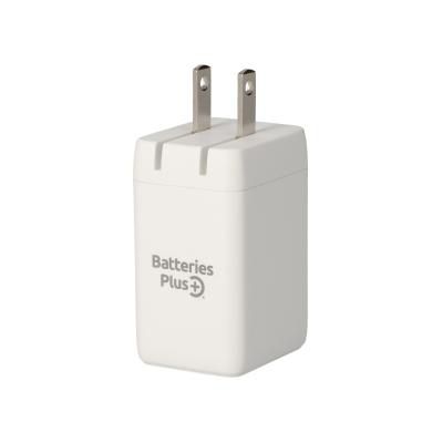 Batteries Plus 45W Wall Charger | Dual USB-C Fast Charger