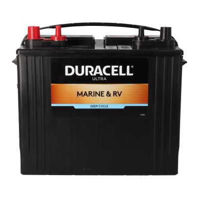 Duracell Ultra | 75Ah | 12V | 500CCA | Marine & RV Battery | Flooded Deep Cycle | Group Size 24M