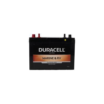 Duracell Ultra | 100Ah | 12V | 620CCA | Marine & RV Battery | AGM Deep Cycle | Group Size 27M