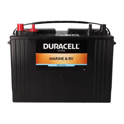 Duracell Ultra | 90Ah | 12V | 575CCA | Marine & RV Battery | Flooded Deep Cycle | Group Size 27M
