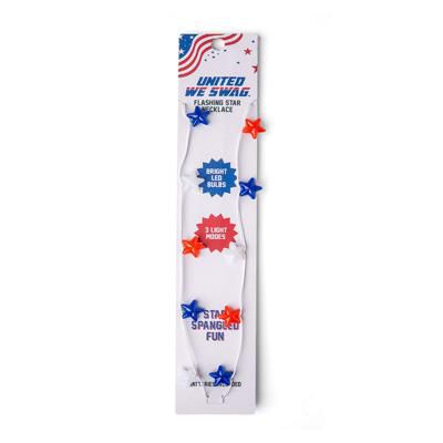 United We Swag Flashing Star Necklace